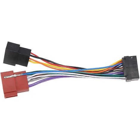 Faisceau de câbles pour autoradio Sony, adaptateur de connecteur 16 broches (1/4)