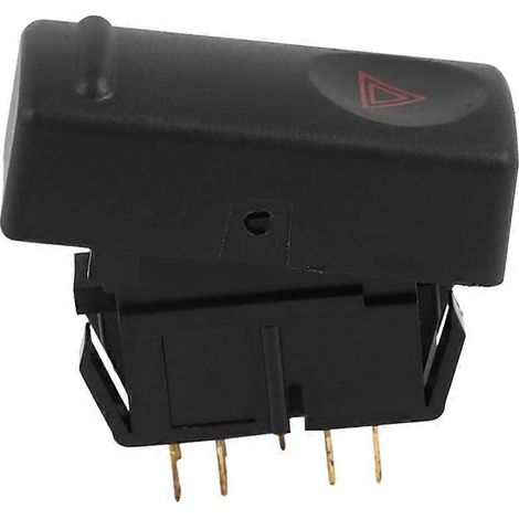 Bouton de commande des feux de détresse pour Renault 19 MK2 II R19 1992-2001 7700817335 (1/4)