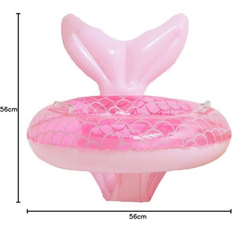 Bouée gonflable pour bébé avec siège, flotteur de piscine pour bébé de 6 à 36 mois, fille avec siège, bouée gonflable pour bébé (1/5)