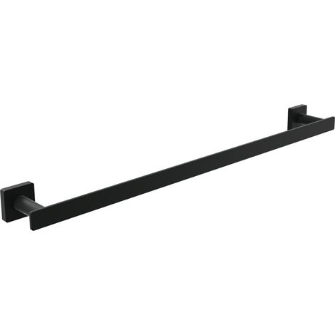 Villeroy & Boch Elements Porte-serviette salle de bains. Barre Murale Rectangulaire 645 mm - Noir mat (1/3)