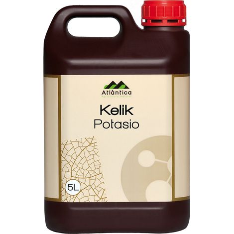 KELIK POTASIO 5 L, aporte extra de potasio para abonos Óxido de potasio (K2O) soluble en agua 50 %