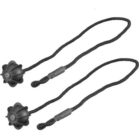 2 Pièces Voiture Corde De Fixation Universelle Chaîne Serrant Couvercle De Coffre Porte-Bagages Arrière Garde-Boue Petite Boule Coffre
