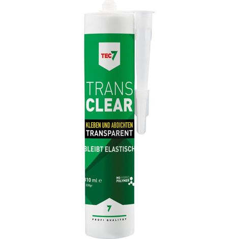 Novatech TEC7 Trans Clear Dichtstoff 53950621  310ml Kartusche