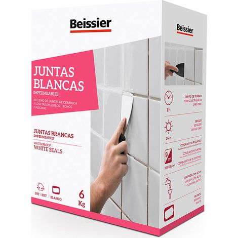 Joints Beissier Blanc Imperméable 6kg Imperméabilité Et Finition Blanche Durable - Beissier (1/2)