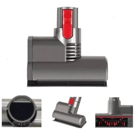 Brosse pour matelas à mini moteur turbo, compatible avec les aspirateurs Dyson V8, V10 et V11. Brosse à changement rapide pour canapé, siège auto et fauteuil, élimine les bactéries et les allergènes. (1/5)