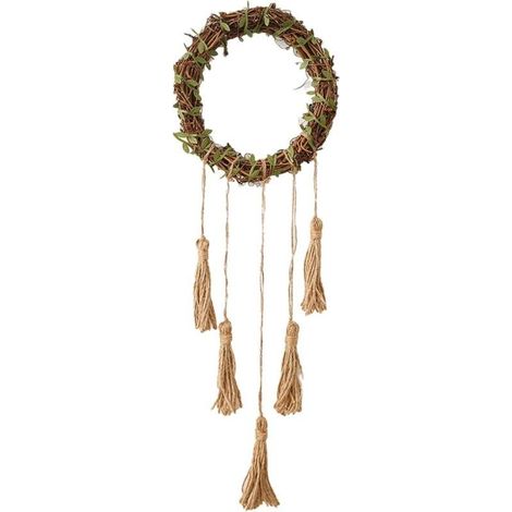 Cloches de Sorcière pour Poignée de Porte Décor Murin Ésotérique Pendentif Rustique Suspension Décorative pour Cloches Murale Intérieur Extérieur Jardin Salon Chambre (1/4)