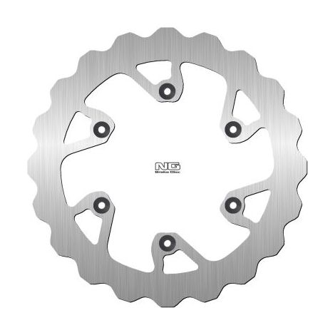 Disco de freno trasero NG para Yamaha WR/YZ 125/250/450 '18-21, ondulado, 245 mm x 4 mm
