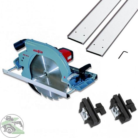 Mafell Handkreissäge MKS 185 Ec + Führungsschiene 3m, 2-teilig + Adapterpaar (1/3)