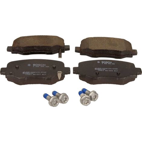 PLAQUETTES DE FREIN BOSCH ARRIÈRE FIAT 500X 1.4-2.0 D 4X4 14-