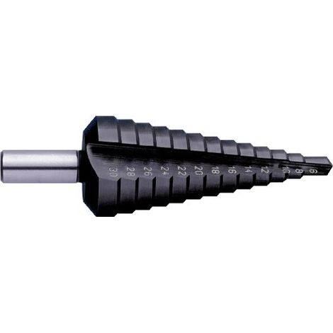 Exact 50067 Broca escalonada HSS TiAIN 4-20 mm