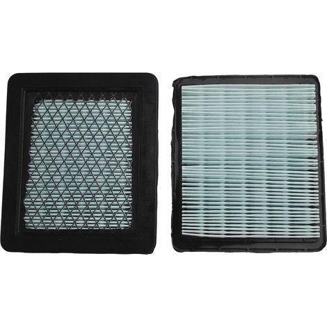 Lot de 2 filtres à air pour tondeuse à gazon Honda HRX537 HRB535 HRD536 IZY53 HRG536 Modèles Pièces de rechange en coton (1/5)