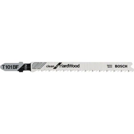 BOSCH HOJA DE SIERRA DE CALAR T 101 BF CLEAN FOR HARD WOOD