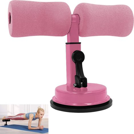 Barre Pour Abdominaux - Acier Robuste - Réglable En Hauteur Sur 4 Niveaux - Ventouse En Caoutchouc Épaisse - Pour Exercices À Domicile - 1 Pièce (1/5)