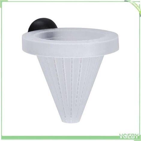 Mangeoire pour aquarium - FAFEICY - Mangeoire conique 7 cm - Plastique - Ventouse - Anti-dispersion (1/4)