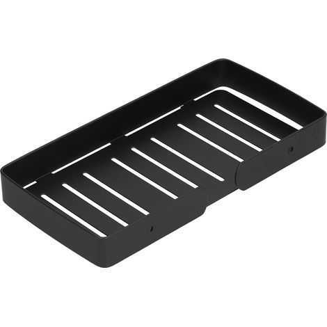 Porte-savon en acier inoxydable, étagère de douche murale, support à éponge, grille de drainage pour salle de bain, toilettes, dortoir et cuisine (1/5)