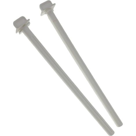 2 Perchoirs plastique blanc de 21.5 cm, pour oiseaux - Flamingo (1/5)