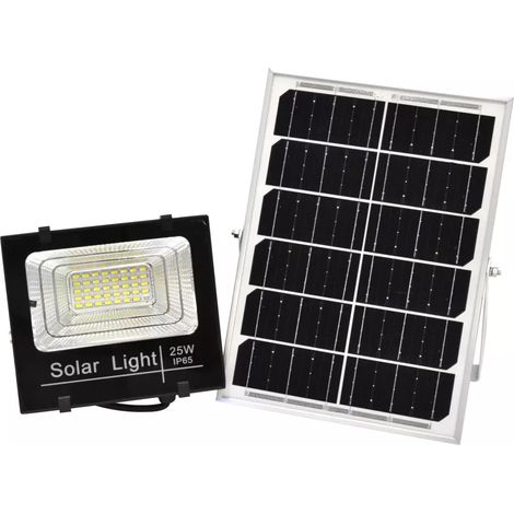 faro led da esterno solare crepuscolare, 25 w 4000 k (1/4)