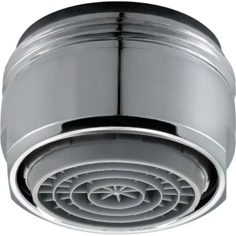 AERATORE MASCHIO IN OTTONE CROMATO MODELLO CASCADE AUTOPULENTE PER MISCELATORE VASCA MM 28X1   PARIGI S.P.A.