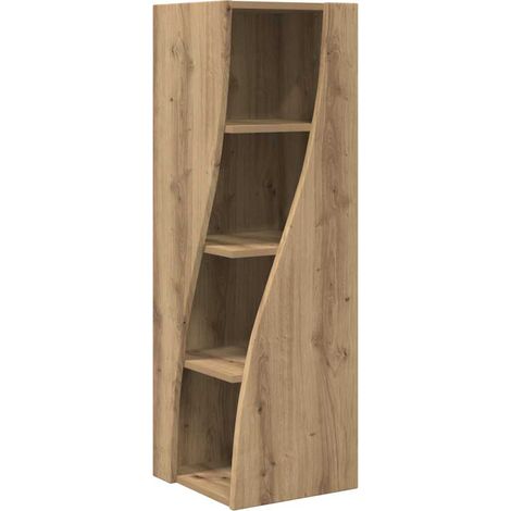 Maison Exclusive - Meuble d'angle Chêne artisanal 32x32x102cm Bois d'ingénierie (1/5)