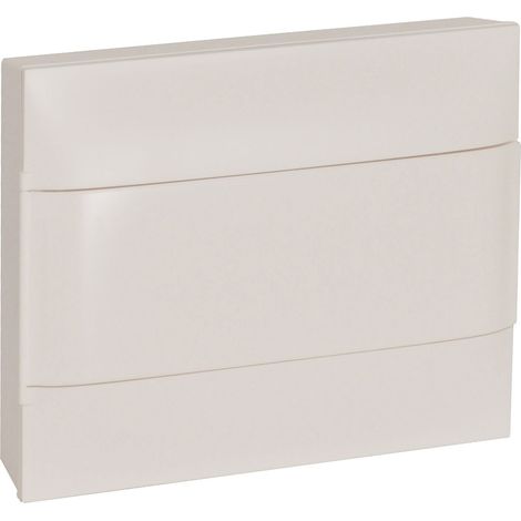 Quadro esterno 1x12 moduli - Porta bianca - Morsettiera T+N - LEG135201