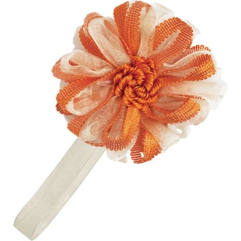 calamita fiore organza e nastro
