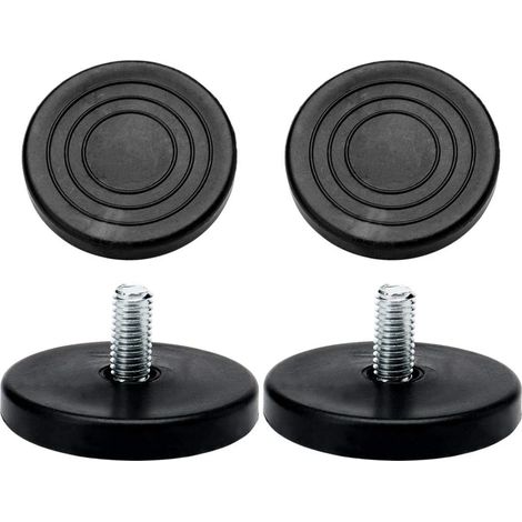 Pieds de nivellement réglables pour meubles M8 x 18 x 50 mm, protections pour pieds de meubles, pieds de table et de chaise, protections de sol pour meubles de maison et de bureau, quantité (1/5)