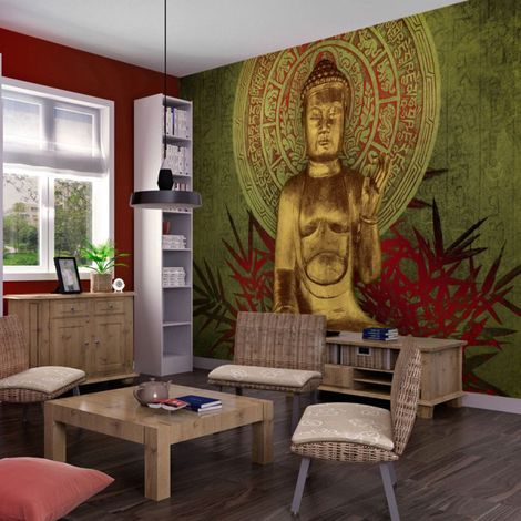 Papier Peint "Le Bouddha D'or" 193 x 250 cm (1/2)