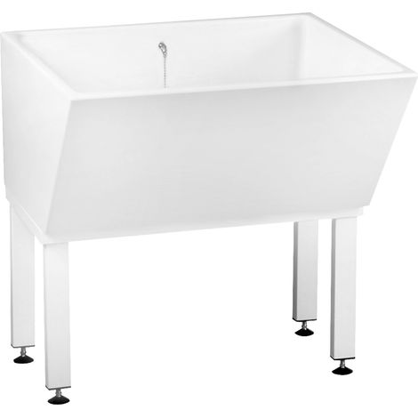 KWC AR Waschbottich, SIRIUS, MIRANIT,  720x750x650 mm, 4-kant Unterbau