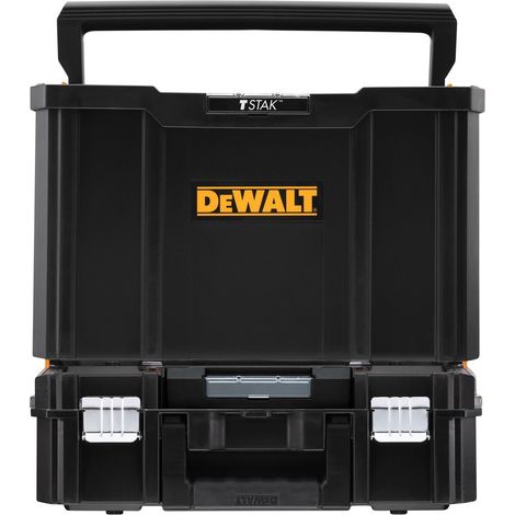 Dewalt Tstak Tool Carry Open Tote Tool Box Carrier + TStak II Case - Twin Pack (1/4)