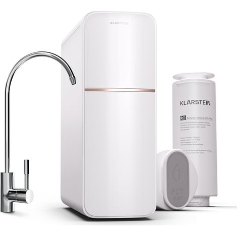 Klarstein PureLine 600 - Sistema di filtraggio dell'acqua a osmosi inversa, 600 GPD 2270 L/giorno