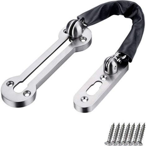 Chaîne de sécurité pour porte de porte, limiteur de chaîne de sécurité pour porte de porte - Chrome poli-AquaForge (1/5)