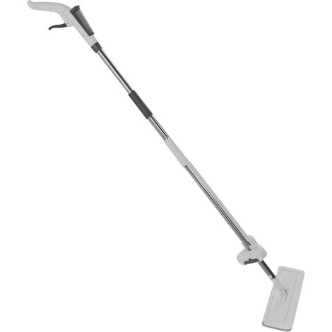 Balai-serpillère 2 en 1 avec pulvérisateur, balai plat pour le lavage des mains, balai pour sols secs et humides, outil de nettoyage pour la maison, panneau de 36 cm (1/5)
