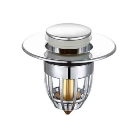 Bouchon de Vidange Universel pour Évier, Filtre de Douche, Noyau de Lavabo, Cuisine, Baignoire, 2 Pièces (1/5)