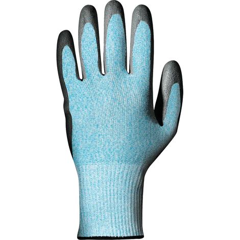 SIR SAFETY SYSTEM MARINE Gants de protection anticoupure en polyuréthane bleu Taille 6 Lot de 12 paires