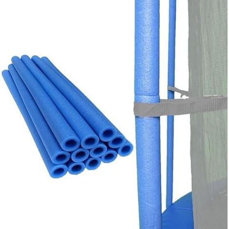 Poteaux de Trampoline – Protection 15 Pouces  Housse Tuyau en Mousse PE Rembourrage sécurité rembourré pour poteaux pour, résistant aux UV, imperméable, antidérapant, -