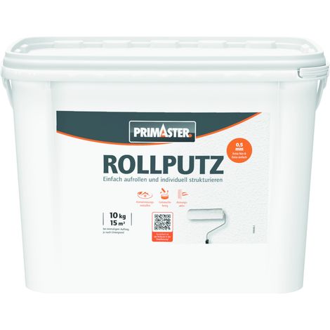 Primaster Putz von der Rolle 10 kg weiß