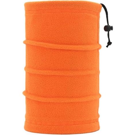 Cache-cou en polaire thermique réglable – Cagoule respirante pour le snowboard, la moto, la randonnée, la pêche par temps froid – 25 x 30 cm (1/5)