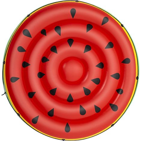 43140 Ile Gonflable Pastèque Diamètre 188 cm, Rouge (1/5)