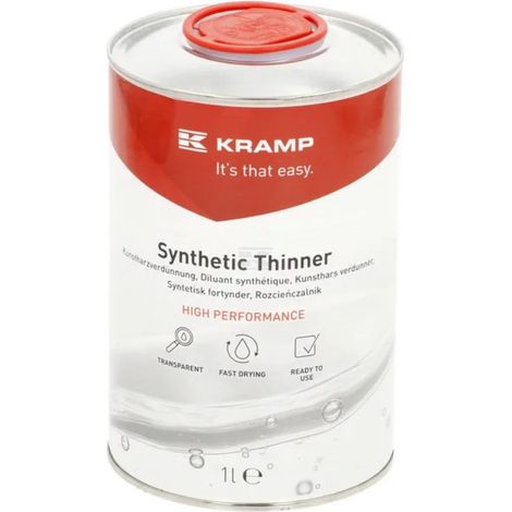 Diluant peinture résine synthétique ou alkyde KRAMP 1l