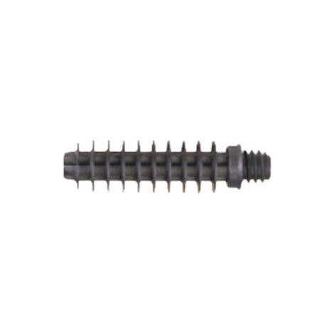 Cheville Fileté Pour Embase collerette M6X37 nylon noir-1 pièce