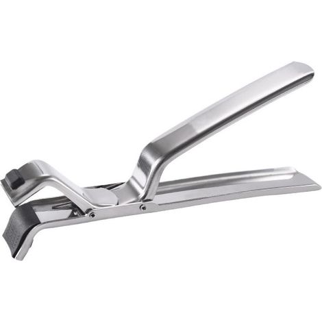 Pince anti-brûlure pour bol et assiette,résistante à la chaleur et durable, fonctionnement à une main, outil de cuisine polyvalent (1/4)
