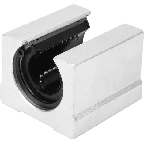 Linearführungsblock, 2 Stück SBR20UU, offene Linearführung, 50 mm lang, 48 mm breit, 38 mm hoch, 20 m