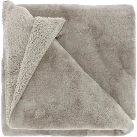 COPERTA PLAID TORVAH 150X200CM GRIGIA