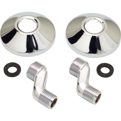 Exzentersatz 2,5 cm. 1/2x3/4 mit Trim