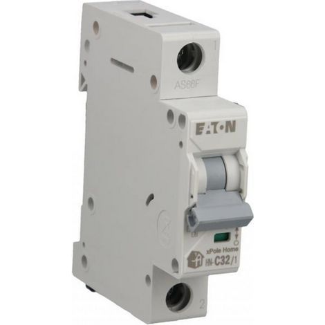 Interruttore automatico Eaton C 32A monopolare HN-C32/1 194834