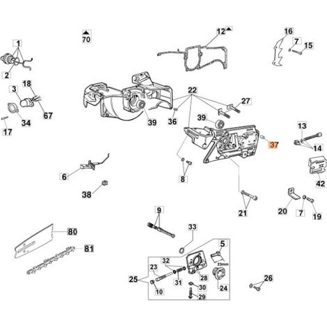 Valvola sfiato motosega modelli 936 GS630 ORIGINALE OLEOMAC 097000229R 097000229