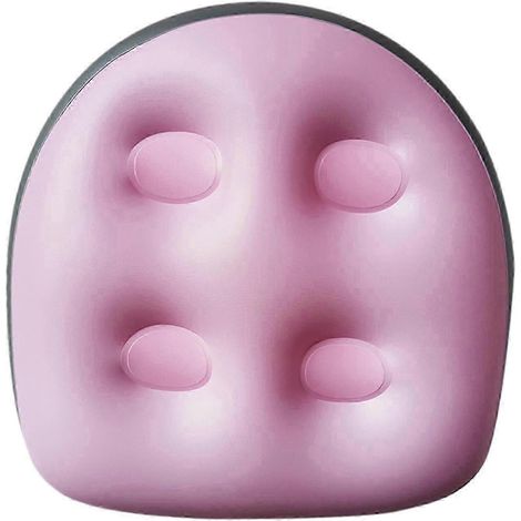 Coussin de massage gonflable pour siège rehausseur spa-Pink