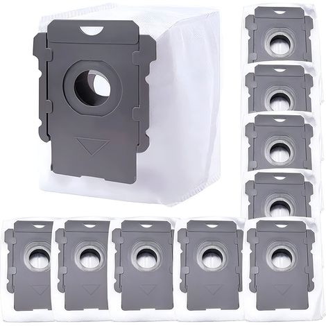 10 sacs pour aspirateur iRobot Roomba i3+ i4+ i5+ i6+ i7+ i8+ j7+ s9+ (1/5)