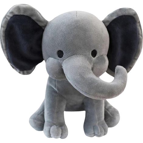 Bébé éléphant en peluche, oreiller doux et apaisant, jouet animal éléphant pour enfants, cadeau confortable, compagnon