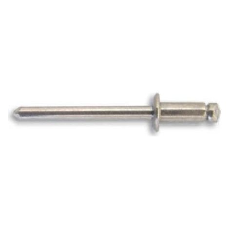 Remache Fijacion 4X10Mm Cabeza Alomada Acero Cincado Bralo 500 Pz